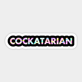 COCKATARIAN Sticker